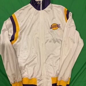 Vintage 90s Lakers starter track jacket